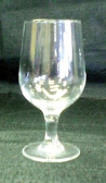 10oz glass goblet