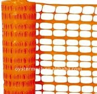 orange plastic fencing