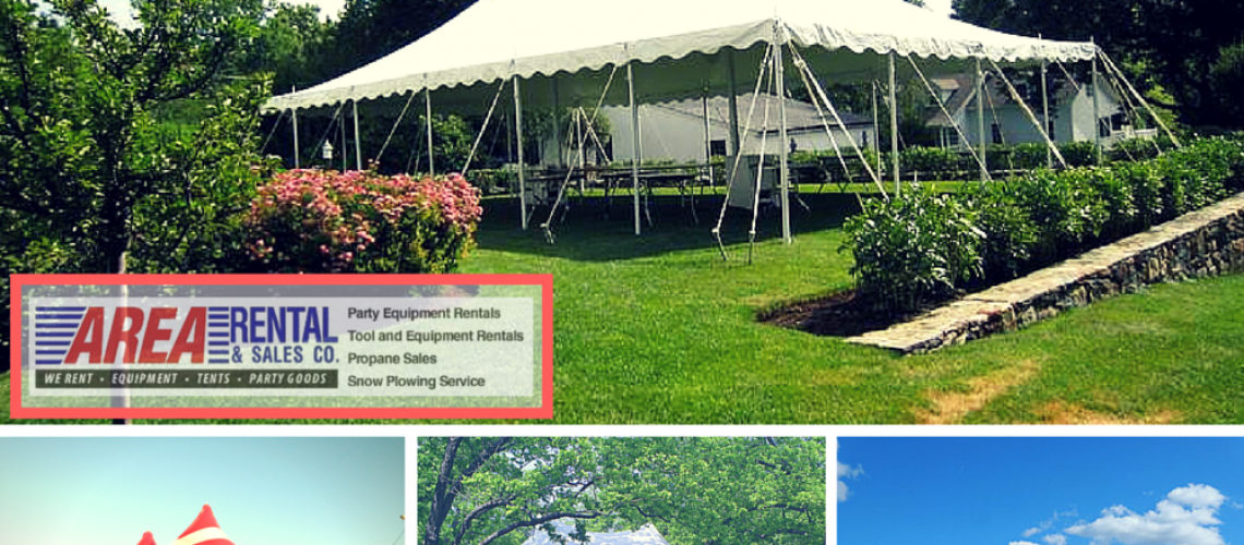 Outdoor event tent rentals near Milwaukee